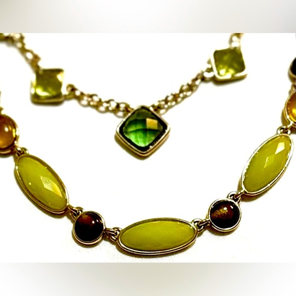 Tigers Eye,DRP⬇️🎄💲Lucite green Chartreuse/Olive, Faceted, Women,Men✅ - Picture 3 of 4